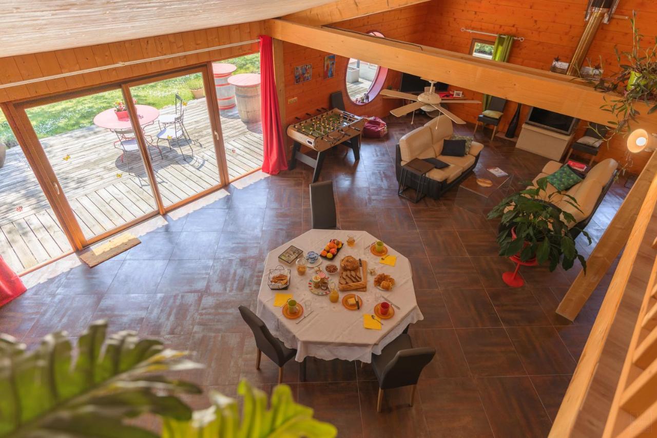 Chambre D'Hotes Neptune Wood Arzens Buitenkant foto